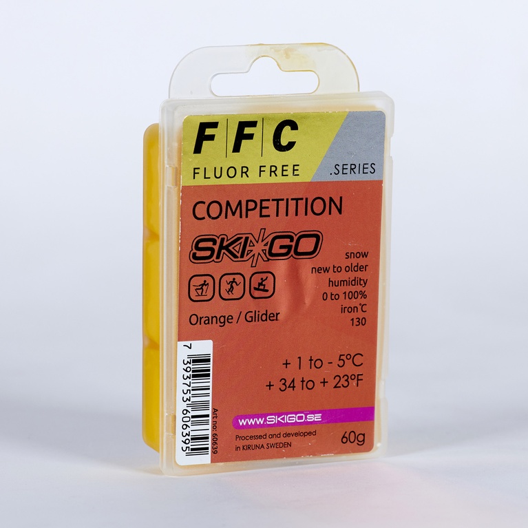 "SKIGO" COMP FFC orange glider +20 - 1